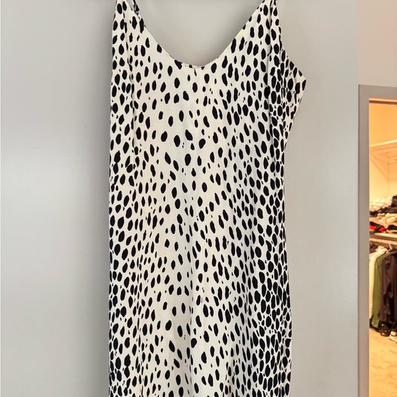 Reformation Black and White Sleeveless Mini Dress - Picture 1 of 4
